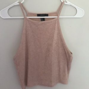 Forever21 pink cropped tank